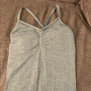 Athleta grey work out tank